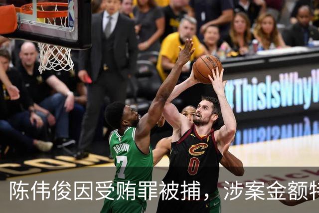 陈伟俊因受贿罪被捕，涉案金额特别巨大